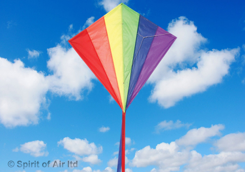 Spirit Of Air, Diamond Rainbow Single Line Kite