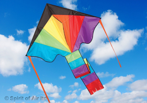 Spirit Of Air, Delta Rainbow Flyer, Single Line Kite