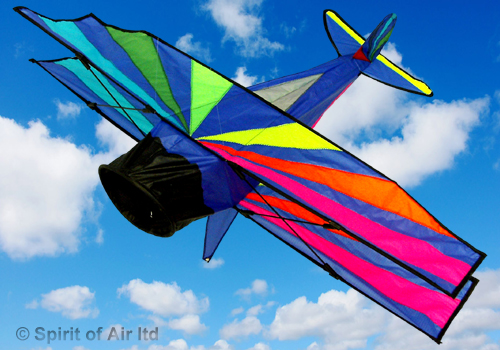 Spirit Of Air, Barnstormer Biplane, Single Line Kite