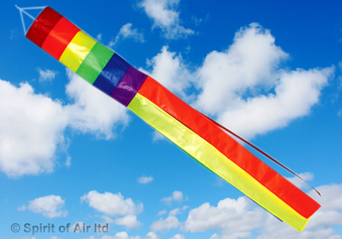 Spirit Of Air. Rainbow Windsock Medium