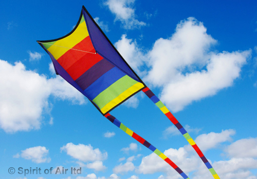 Spirit Of Air, Rainbow Sled, Single Line Kite