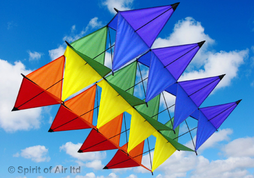 Spirit Of Air, Aurora Box, Single Line Kite
