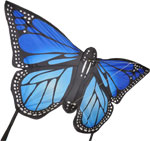 Spirit of Air, Large Monarch Butterfly - Blue