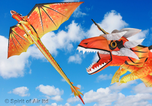 Spirit of Air - Classical Dragon - Fire