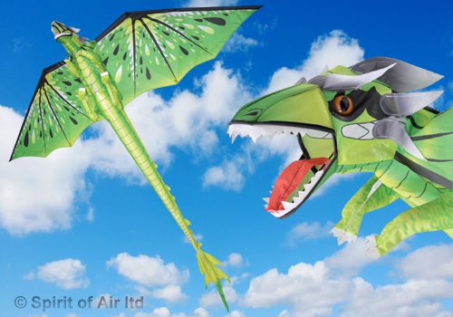 Spirit of Air - Classical Dragon - Emerald