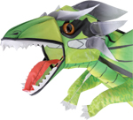 Spirit of Air - Classical Dragon - Emerald