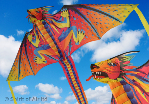 Spirit of Air - Fusion Dragon - Red