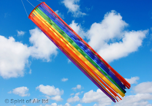 Spirit of Air - Large Ribbon Dancer - Rainbow