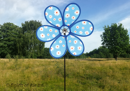 Spirit of Air - Mini Flower Spinner - Blue